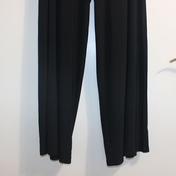 NEW Open Edit pull on Black Wide leg Pants Size Large - Picture 5 of 10
